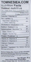 Load image into Gallery viewer, nutritional information for moringa tea by canadian moringa
